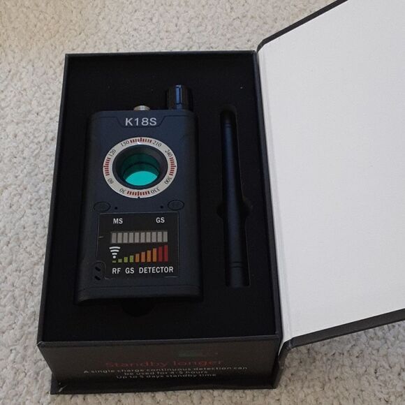Advanced Detector K18, Hidden Camera/Hidden GPS Detector, new in open box. - Picture 7 of 8